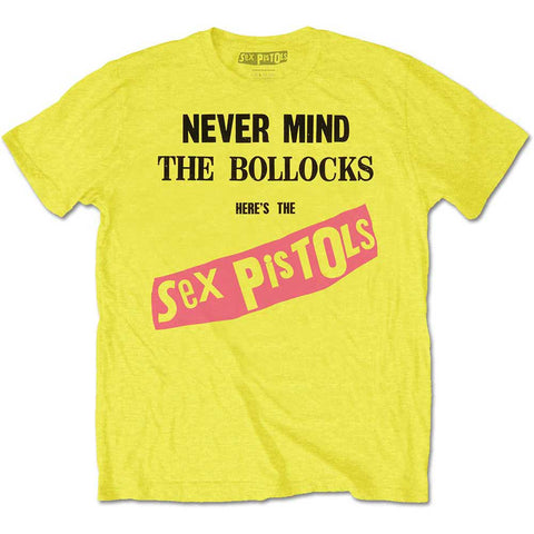 The Sex Pistols - NMTB Original Album ((T-Shirt)) yellow