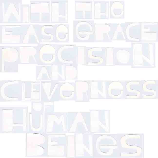 The Subjects - With The Ease Grace Precision And Cleverness Of Human Beings ((CD))