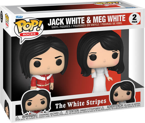 The White Stripes - FUNKO POP! ROCKS: The White Stripes 2pk (Vinyl Figure) ((Action Figure))