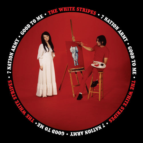 The White Stripes - Seven Nation Army / Good to Me (Black Vinyl, Remastered) (7" Single) ((Vinyl))