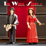 The White Stripes - Super7 - White Stripes - ReAction Figures Wv1 - Get Behind Me Satan 2-Pack (Action Figure, Collectible) ((Action Figure))