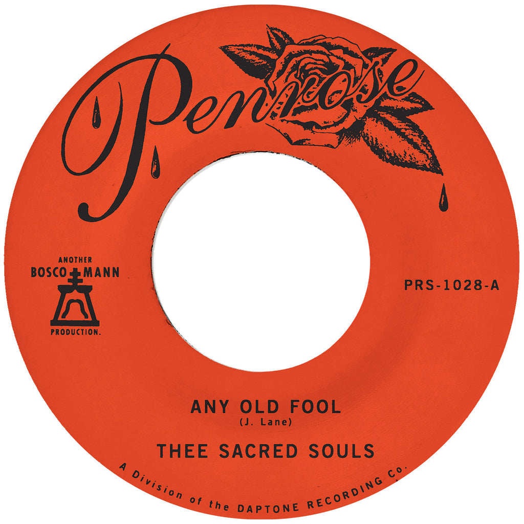 Thee Sacred Souls - Any Old Fool B/W Price I'Ll Pay ((Vinyl))