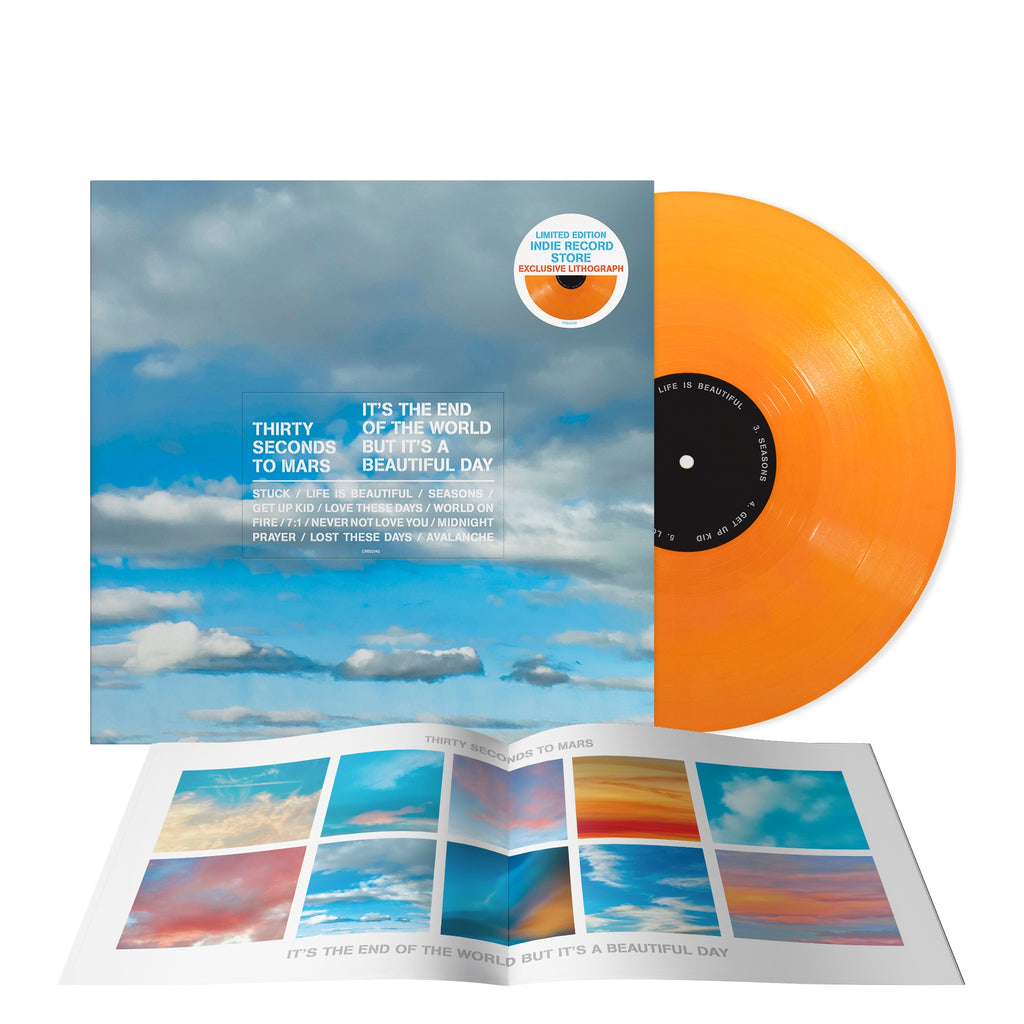 Thirty Seconds To Mars - It's The End Of The World But It's A Beautiful Day [Tangerine LP] [Alternate Cover] (())