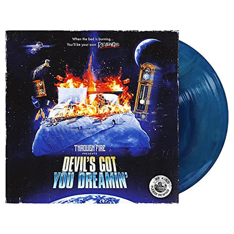 Through Fire - Devil's Got You Dreamin' [Royal Blue/Ultra Clear Galaxy LP] ((Vinyl))