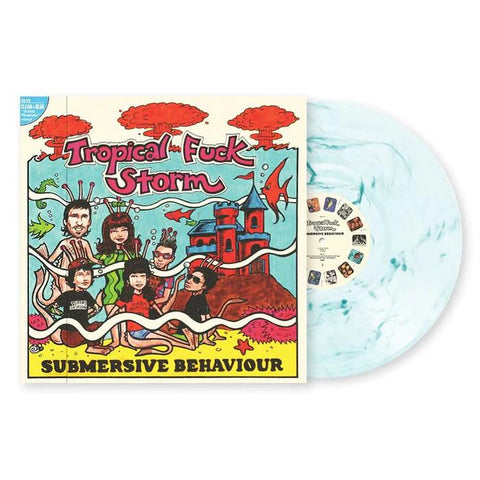 Tropical Fuck Storm - Submersive Behaviour (Clear "2000 Flushes" Blue Vinyl) ((Vinyl))