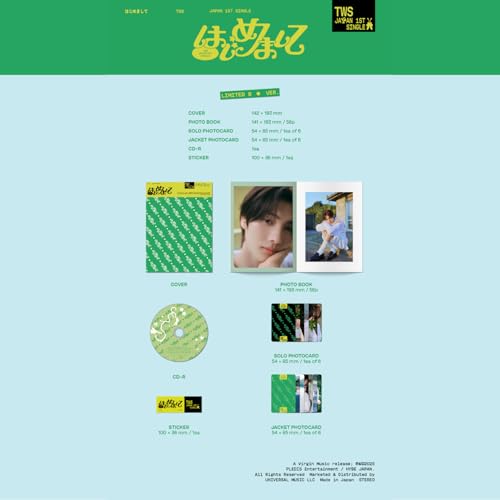 TWS - Nice To See You Again [Limited Edition B] [Cd Single+Book] ((CD))