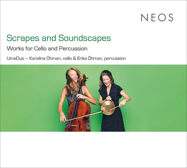 UMEDUO - Scrapes and Soundscapes: Works for Cello and Percussion ((CD))