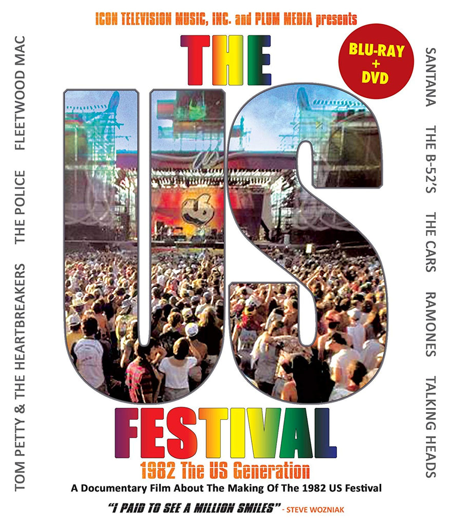 Us Festival: 1982 The Us Generation - US FESTIVAL: 1982 THE US GENERATION ((Blu-Ray))