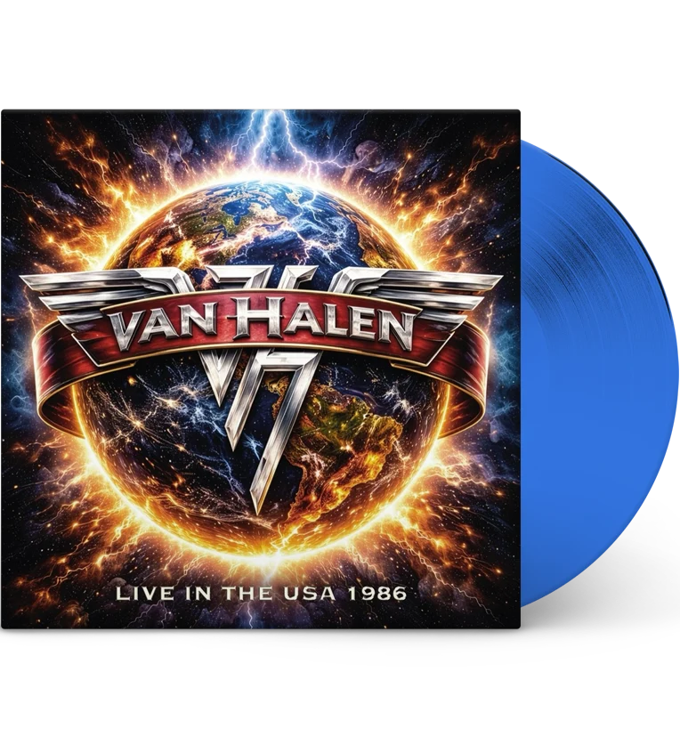 Van Halen - Live In The USA 1986. FM Radio Broadcast (Limited Edition, Blue Colored Vinyl) [Import] ((Vinyl))