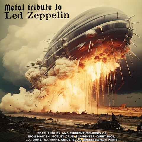 Various Artists - A Metal Tribute To Led Zeppelin (Colored Vinyl, Red) ((Vinyl))