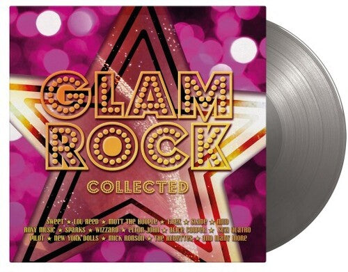 Various Artists - Glam Rock Collected (Limited Edition, 180 Gram Vinyl, Colored Vinyl, Silver) [Import] (2 Lp's) (())