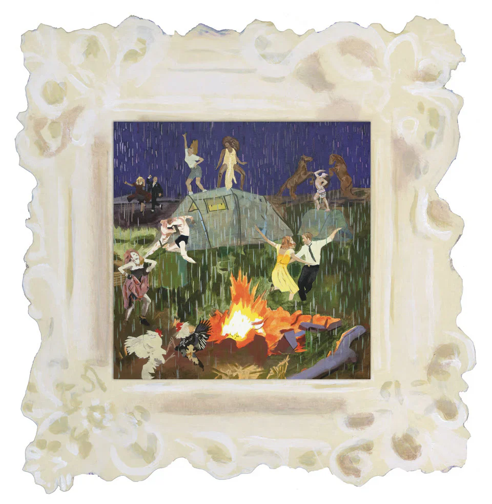 Various Artists - Let's Go Dancing: Said the Falling Rain to the Open Flame: A Kevn Kinney Tribute Album (Limited Edition, Opaque Bone Colored Vinyl) ((Vinyl))
