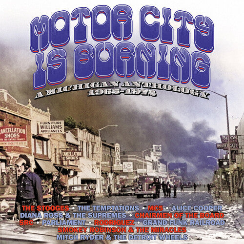 Various Artists - Motor City Is Burning: A Michigan Anthology 1965-1972 [Import] (3 Cd's) ((CD))