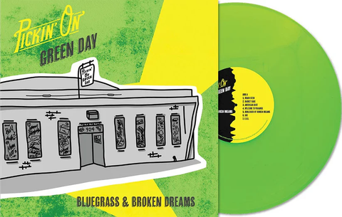 Various Artists - Pickin' On Green Day: Bluegrass & Broken Dreams (Toxic Green Vinyl RSD Essential) ((Vinyl))