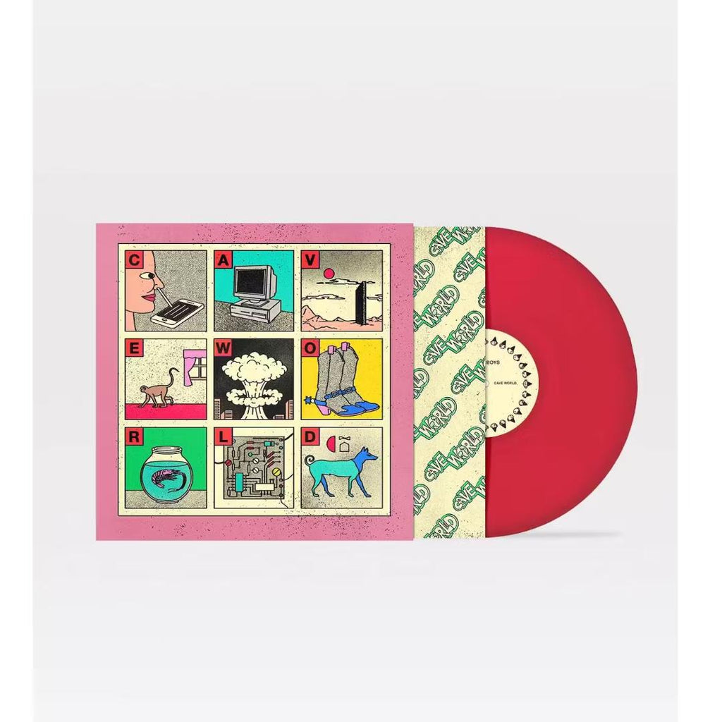 Viagra Boys - Cave World [Explicit Content] (Colored Vinyl, Red) ((Vinyl))