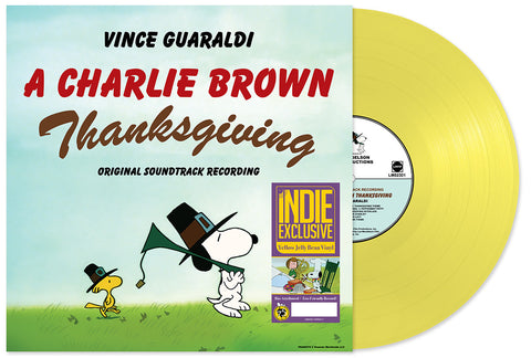 Vince Guaraldi - A Charlie Brown Thanksgiving (Indie Exclusive) (Yellow Jelly Bean Vinyl) ((Vinyl))
