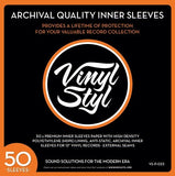 Vinyl Styl - Vinyl Styl® 12 Inch Archival Inner Record Sleeves - HDPE-Lined - 50 Count (White) ((Inner Record Sleeves))