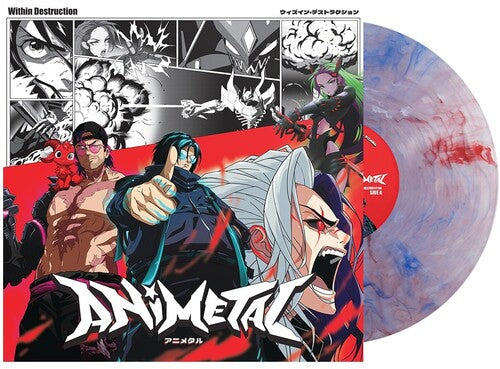 Within Destruction - Animetal [Explicit Content] (Clear/ Red/ White & Blue Marble) ((Vinyl))
