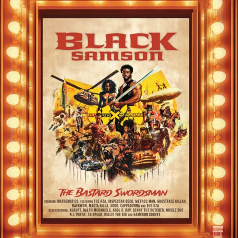 Wu-Tang And Mathematics - The Saga Continues Collection (180G) Black Samson, The Bastard Swordsman: Wu-Tang ((Vinyl))
