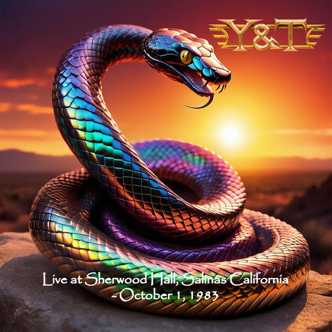 Y&t - Live at Sherwood Hall, Salinas, California - October 1, 1983 (Limited Edition, Clear Tangerine with Yellow Swirl Colored Vinyl) ((Vinyl))