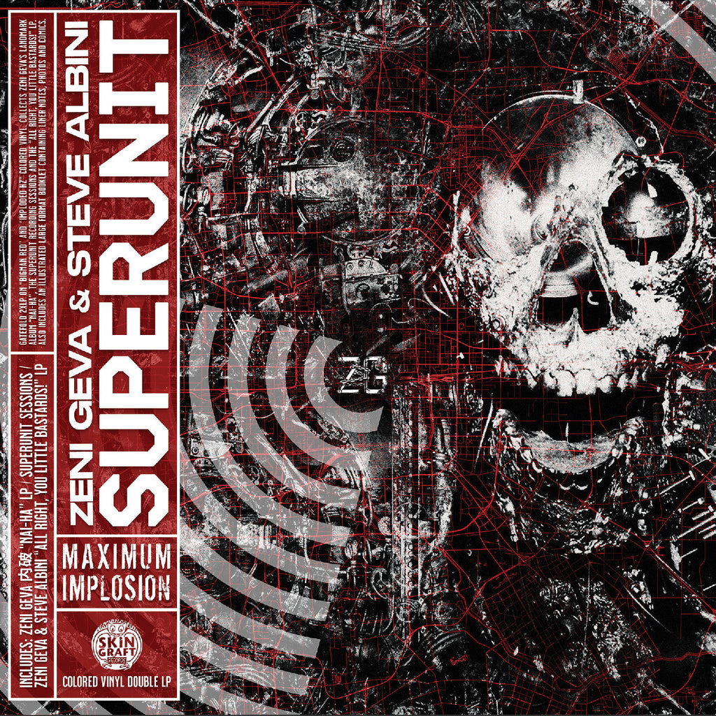 ZENI GEVA & STEVE ALBINI - Superunit: Maximum Implosion (Red & Random Vinyl) ((Vinyl))