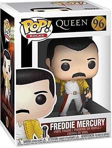 Funko POP! Rocks - Queen - Freddie Mercury Wembley 1986 ((Toys))