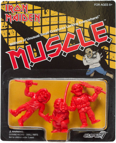 Iron Maiden - Iron Maiden Muscle 3-Pack - Killers, The Trooper, Piece Of Mind (Red) ((Toys))