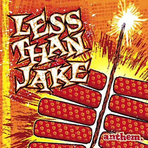 LESS THAN JAKE - ANTHEM (YELLOW/RED VINYL VERSION) ((Vinyl))